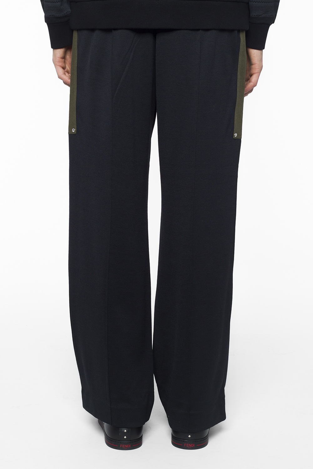 Dresowe spodnie z szerokimi nogawkami Givenchy - Vitkac Polska